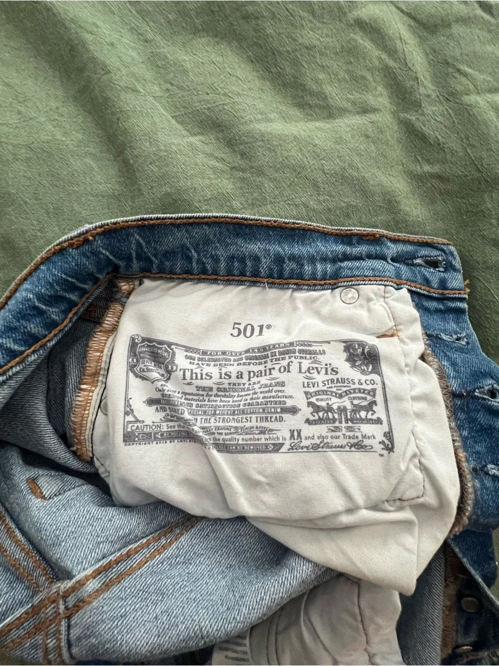 Levi’s 501  Denim Shorts - W26